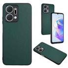 For Honor X7a/Play7T R20 Leather Pattern Phone Single Case(Green) - 1