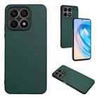 For Honor X8a R20 Leather Pattern Phone Single Case(Green) - 1