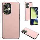 For OnePlus Nord CE 3 Lite R20 Leather Pattern Phone Single Case(Pink) - 1