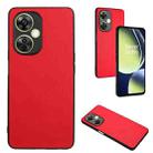 For OnePlus Nord CE 3 Lite R20 Leather Pattern Phone Single Case(Red) - 1