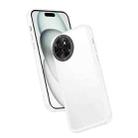 For Itel S23 Frame Two Color Lens Ring TPU Phone Case(Transparent) - 1