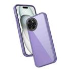 For Itel S23 Frame Two Color Lens Ring TPU Phone Case(Purple) - 1