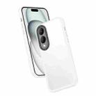 For vivo Y17s Frame Two Color Lens Ring TPU Phone Case(Transparent) - 1