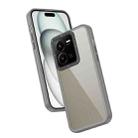 For vivo Y35 4G Frame Two Color Lens Ring TPU Phone Case(Black) - 1