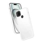 For Xiaomi Redmi 9C / 10A Frame Two Color Lens Ring TPU Phone Case(Transparent) - 1