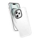 For Xiaomi Redmi 12 Frame Two Color Lens Ring TPU Phone Case(Transparent) - 1