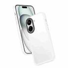 For Xiaomi Redmi 13C 4G / 5G Frame Two Color Lens Ring TPU Phone Case(Transparent) - 1