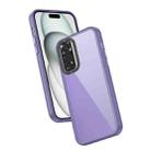 For Xiaomi Redmi Note 11 4G / Note 11S 4G Frame Two Color Lens Ring TPU Phone Case(Purple) - 1