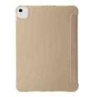 For iPad Air 11 2024 TPU Deformation Flip Leather Tablet Case with Holder(Gold) - 3