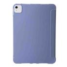 For iPad Air 13 2024 TPU Deformation Flip Leather Tablet Case with Holder(Purple) - 3