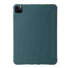 For iPad Pro 13 2024 TPU Deformation Flip Leather Tablet Case with Holder(Dark Green) - 3