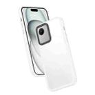 For Realme C30s Frame Two Color Lens Ring TPU Phone Case(Transparent) - 1
