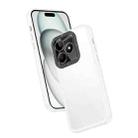 For Realme C53 Frame Two Color Lens Ring TPU Phone Case(Transparent) - 1