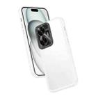 For Realme C55 Frame Two Color Lens Ring TPU Phone Case(Transparent) - 1