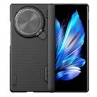 For vivo X Fold3 Pro NILLKIN Frosted Shield Prop Magnetic Phone Case(Black) - 1