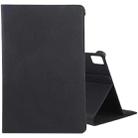 For iPad Pro 13 2024 360 Degree Rotation Litchi Texture Leather Tablet Case with Holder(Black) - 1