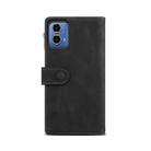 For Motorola Moto G85 ESEBLE Retro Frosted RFID Leather Phone Case(Black) - 3