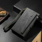 For Motorola Moto G64 5G Global ESEBLE Retro Frosted RFID Leather Phone Case(Black) - 2