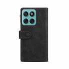 For Motorola Edge 60 Fusion ESEBLE Retro Frosted RFID Leather Phone Case(Black) - 3