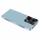 For OPPO Reno8 Pro AG Frosted Electroplating Acrylic Phone Case(Sierra Blue) - 1