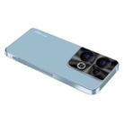 For OPPO Reno8 Pro+ AG Frosted Electroplating Acrylic Phone Case(Sierra Blue) - 1