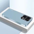 For OPPO Reno13 Global AG Frosted Electroplating Acrylic Phone Case(Sierra Blue) - 1