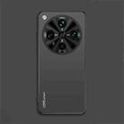 For OPPO Find X8 Ultra AG Frosted Electroplating Acrylic Phone Case(Black) - 1