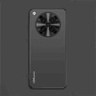 For OPPO Find X8s AG Frosted Electroplating Acrylic Phone Case(Black) - 1