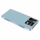 For vivo iQOO Neo8 Pro AG Frosted Electroplating Acrylic Phone Case(Sierra Blue) - 1