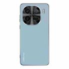 For vivo iQOO 12 AG Frosted Electroplating Acrylic Phone Case(Sierra Blue) - 1