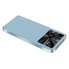 For vivo X80 Pro AG Frosted Electroplating Acrylic Phone Case(Sierra Blue) - 1