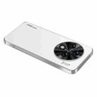 For vivo X100s AG Frosted Electroplating Acrylic Phone Case(Silver White) - 1