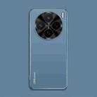 For vivo X200s AG Frosted Electroplating Acrylic Phone Case(Navy Blue) - 1