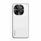 For vivo iQOO Z10 Turbo AG Frosted Electroplating Acrylic Phone Case(Silver White) - 1
