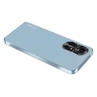 For Huawei nova 8 5G AG Frosted Electroplating Acrylic Phone Case(Sierra Blue) - 1