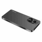 For Huawei nova 9 Pro AG Frosted Electroplating Acrylic Phone Case(Black) - 1