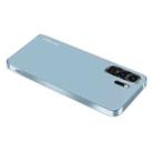 For Huawei P30 Pro AG Frosted Electroplating Acrylic Phone Case(Sierra Blue) - 1
