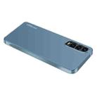 For Huawei P30 AG Frosted Electroplating Acrylic Phone Case(Navy Blue) - 1