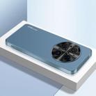For Huawei Mate 70 AG Frosted Electroplating Acrylic Phone Case(Navy Blue) - 1