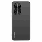 For Huawei nova 14 AG Frosted Electroplating Acrylic Phone Case(Black) - 1