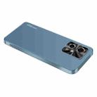 For Honor 90 GT AG Frosted Electroplating Acrylic Phone Case(Navy Blue) - 1