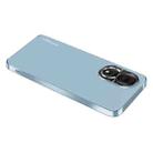 For Honor 80 AG Frosted Electroplating Acrylic Phone Case(Sierra Blue) - 1