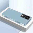 For Honor 80 GT AG Frosted Electroplating Acrylic Phone Case(Sierra Blue) - 1