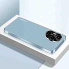 For Honor 300 Pro AG Frosted Electroplating Acrylic Phone Case(Sierra Blue) - 1