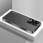 For Honor GT AG Frosted Electroplating Acrylic Phone Case(Black) - 1