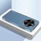 For Honor Magic7 Pro AG Frosted Electroplating Acrylic Phone Case(Navy Blue) - 1