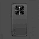 For Honor GT Pro AG Frosted Electroplating Acrylic Phone Case(Black) - 1