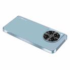 For OnePlus Ace 3 AG Frosted Electroplating Acrylic Phone Case(Sierra Blue) - 1