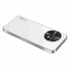 For OnePlus Ace 2 Pro AG Frosted Electroplating Acrylic Phone Case(Silver White) - 1