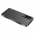 For OnePlus Ace 3V AG Frosted Electroplating Acrylic Phone Case(Black) - 1